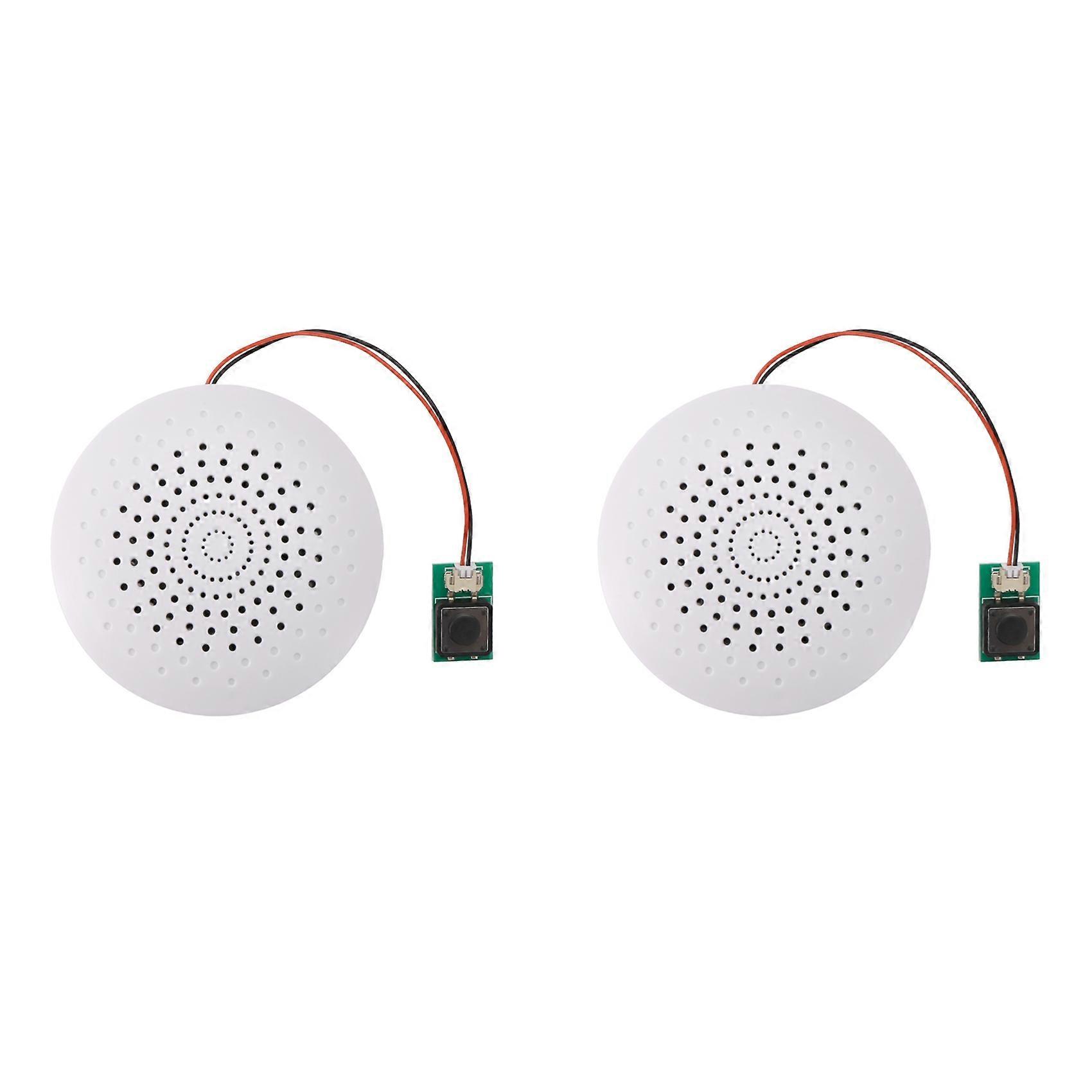 2X 8MB USB Sound Module Box Can Record Rechargeable Speaker with MP3 Audio Playback Function Keyboard Version