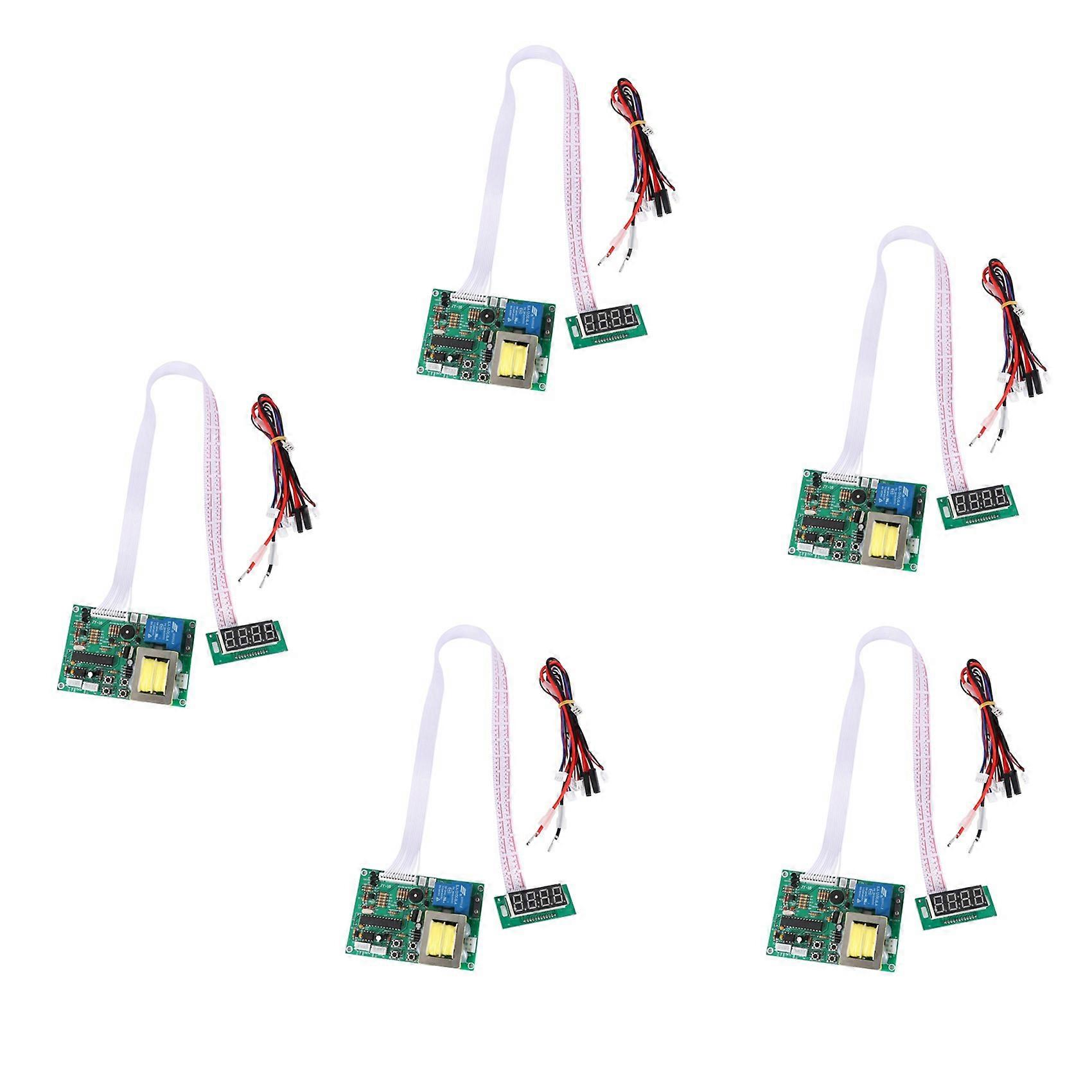 5X Jy-16 220V Arcade Coin Operated Timer Board Timer Control Board Power Supply for Coin Acceptor Coin Operated