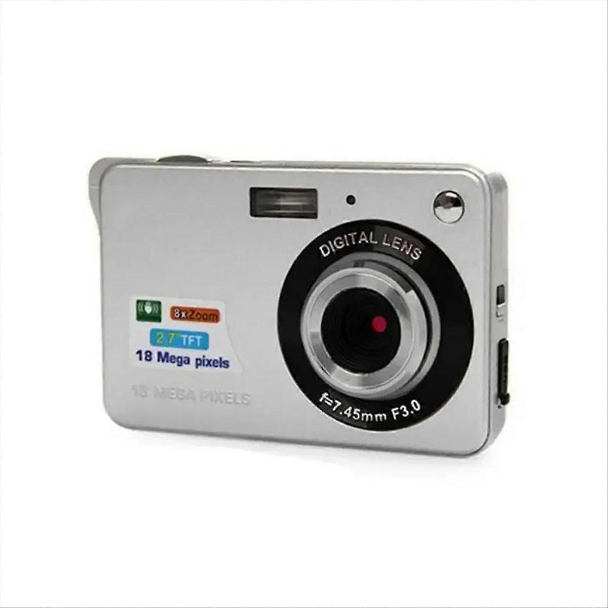 18MP HD Digital Camera with 2.7 inch LCD Screen, Rechargeable Battery