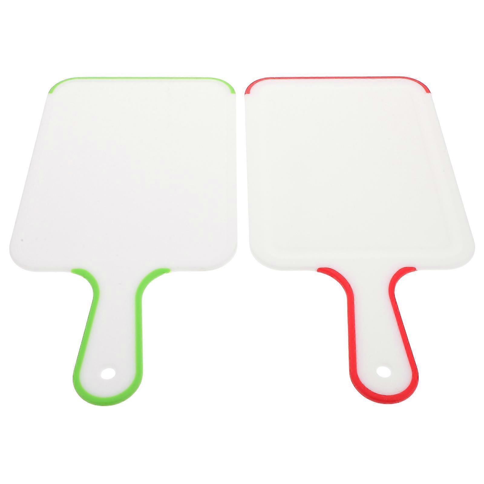 Portable Cutting Boards Plastic Kitchen Tool for Outdoor Camping 2Pcs Set
