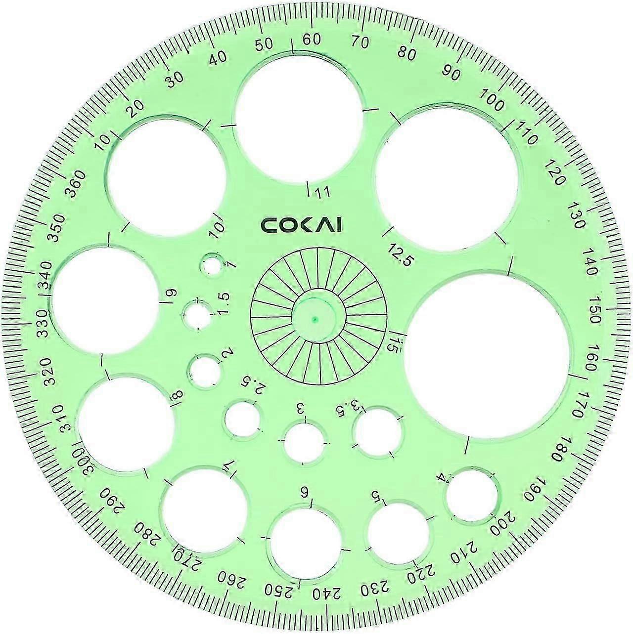 Circle Template Round Circle Drawing Tool Professional Circle Stencil For Drafting Large And Small Multi Function Drawing Aid Tool For Building Office