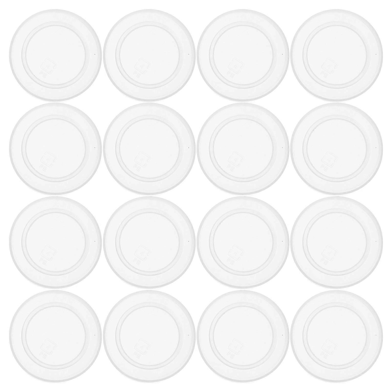 Leak-Proof Bottle Lids 30Pcs for Sealing Pudding Jar Lid Replacement