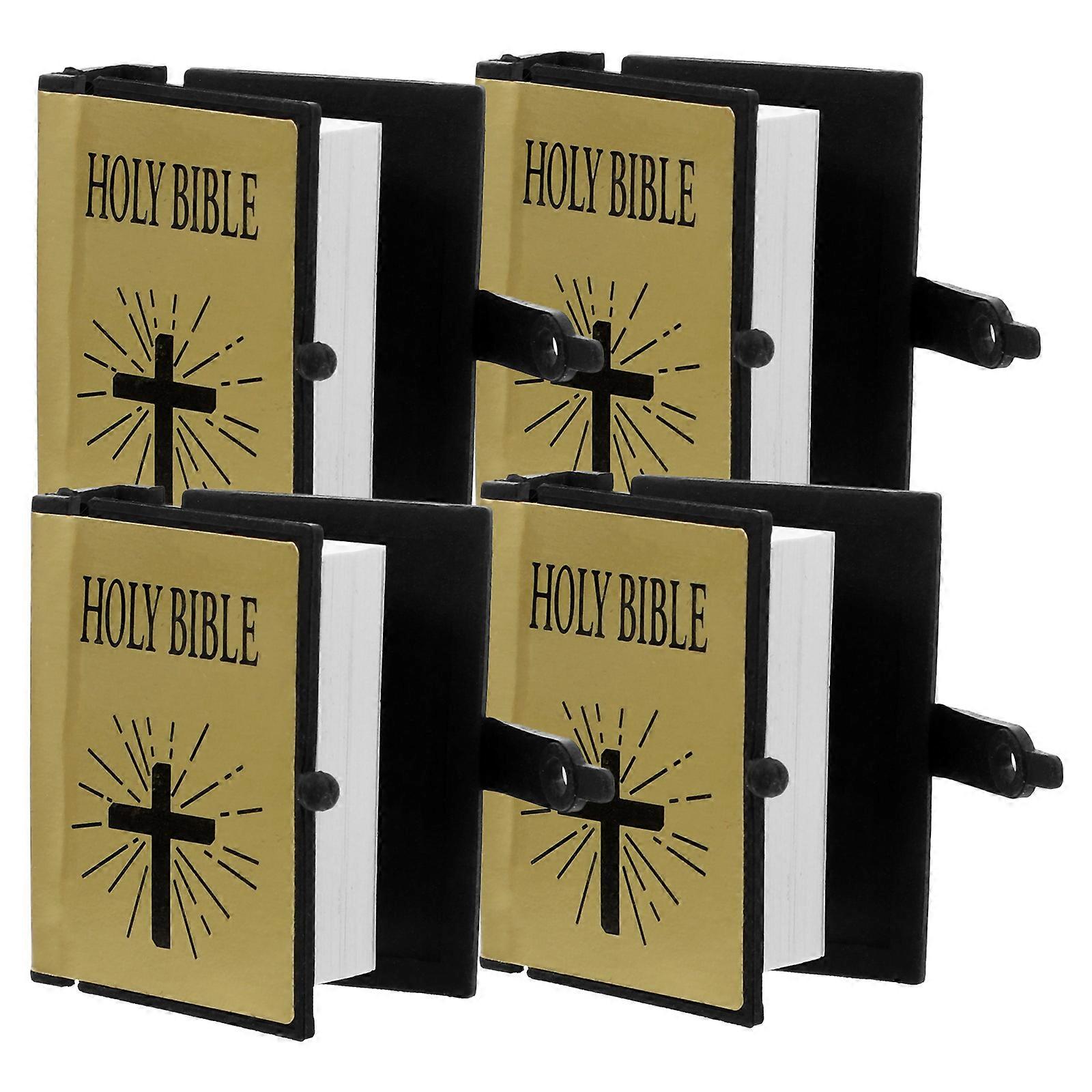 Miniature Dollhouse Decor for Scene Shooting 4Pcs Set