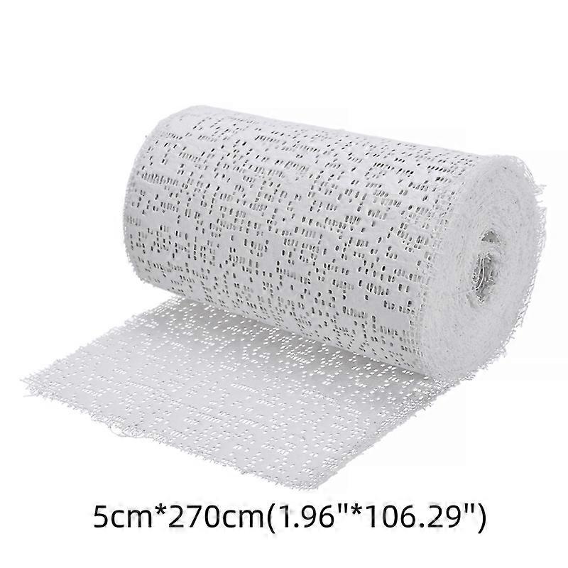 Plaster Cloth Rolls White Gauze Strips Wrap Bandages for Craft Projects Mask Making Belly Casts Body Molds Health Tools