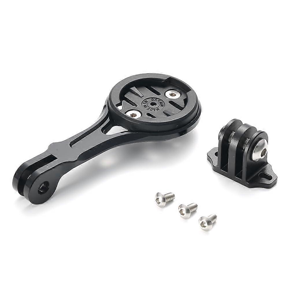 Bike Computer Mount with GoPro Adapter, 2 in 1 Garmin Wahoo Bryton Compatible for Trek Blendr