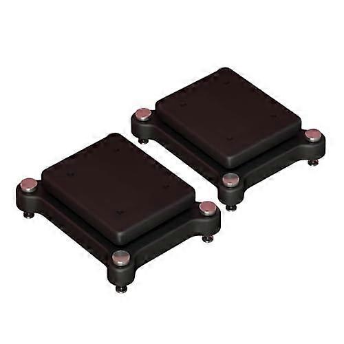 Speaker Stands 2Pack Subwoofer Isolation Feet Riser Stabilizer Base For Standard Speakers 25x30 NonSlip Platform