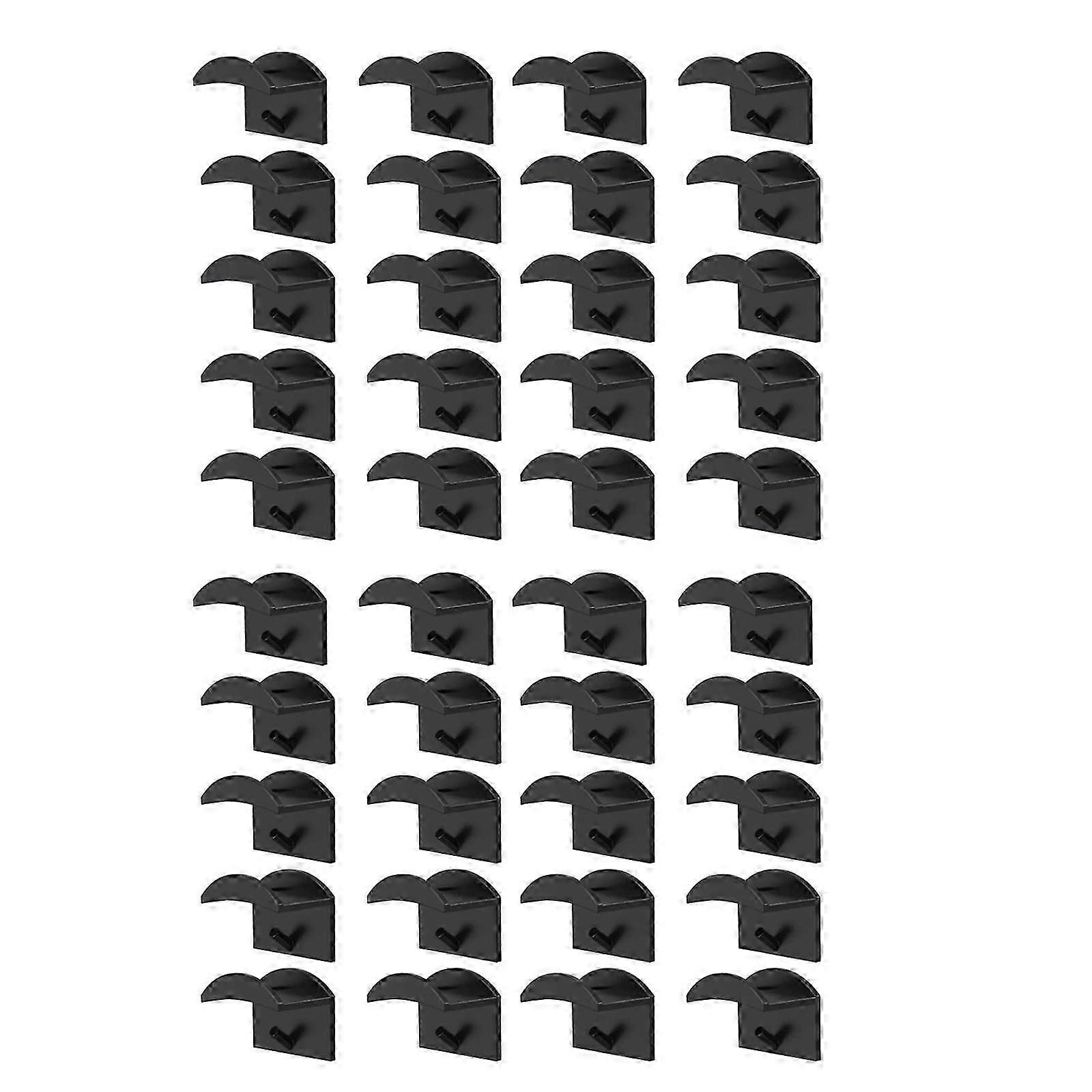 1 Set Wall Mounted Hat Holder Efficient Baseball Caps Organizer Convenient Hat Display Stand Space Saving Caps Rack Multicolor