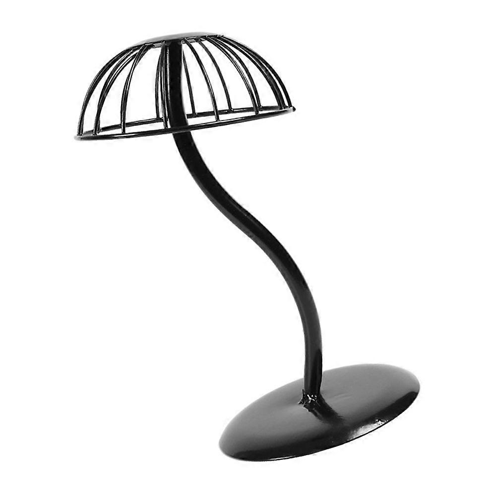 Hat Display Rack for Display 1Pcs Creative Black Iron Hat Holder Stand