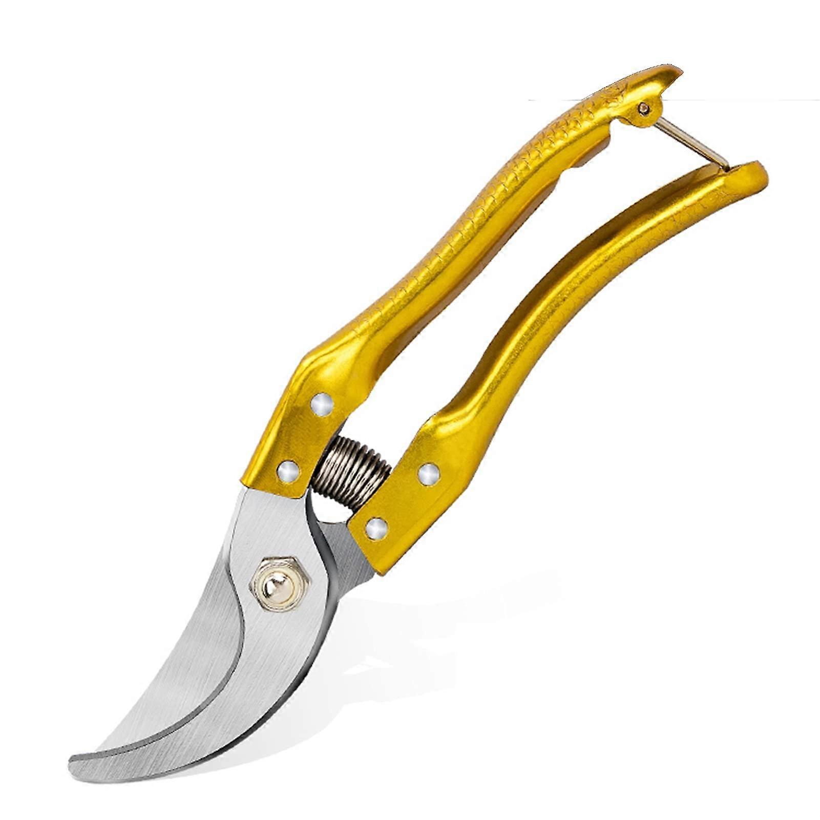 Pruning Shears with Hardness Blade and Ergonomic Arc Handle for Tree Branches and Flowers