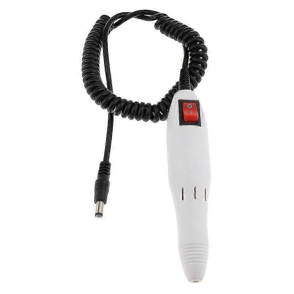 Electric Nail Drill Handle Pedicure Manicure Machine Replacement Pen White 26s