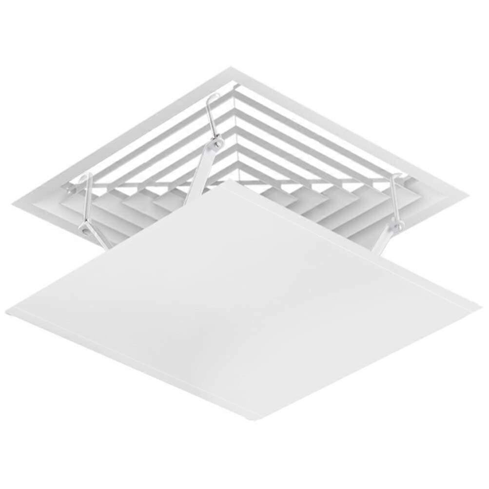 Adjustable Air Conditioner Vent Deflector for Ceiling Units with AntiDirect Wind Protection