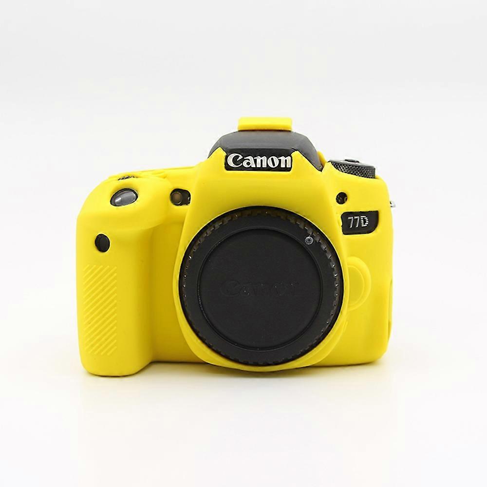 Soft Silicone Protective Camera Shell Case for Canon EOS 77D Camera