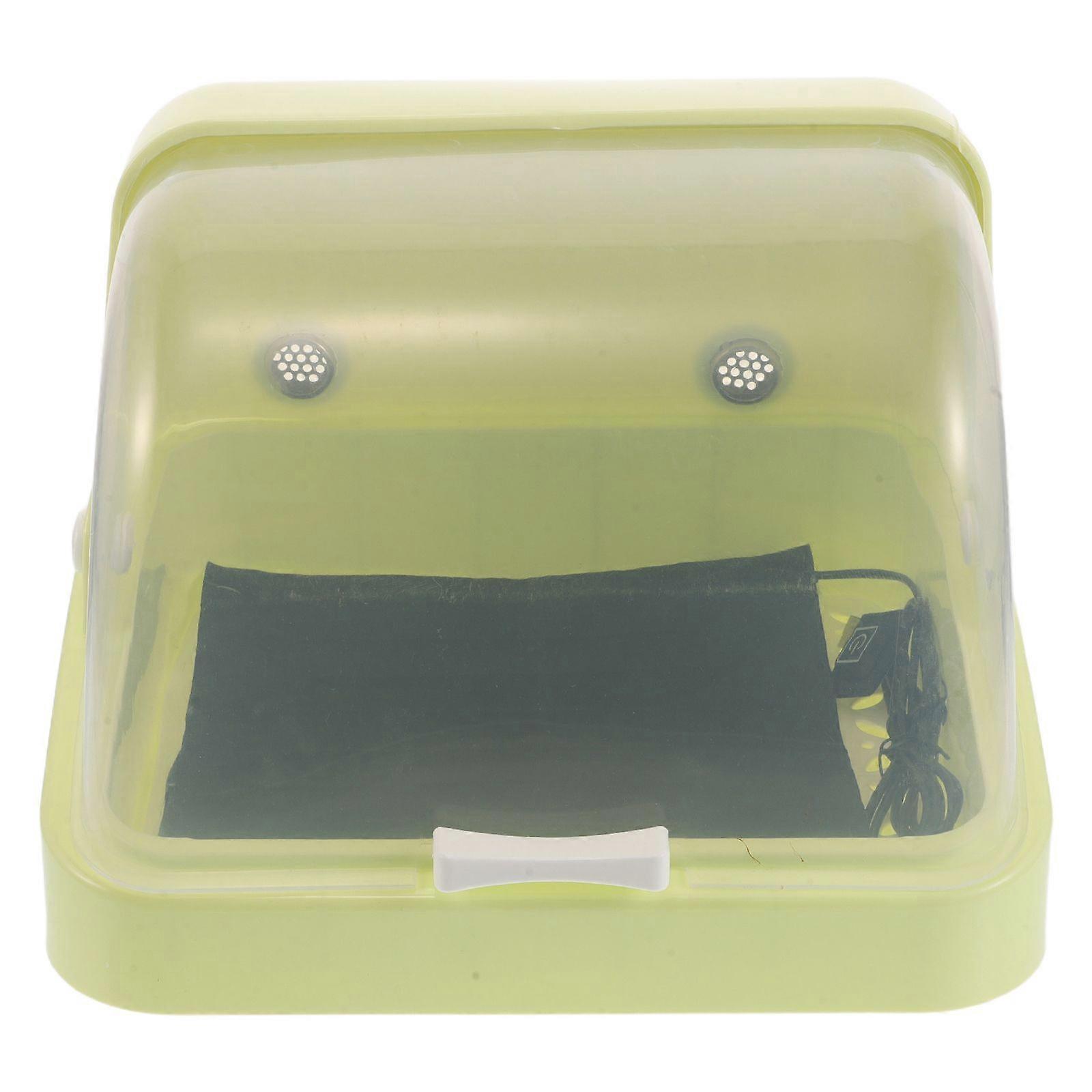 Adjustable Brooder Box For Babies: USB Chick, Duck, Quail Egg Incubator With Temperature Control - Bird Breeding Box Incubators For Hatching Eggs