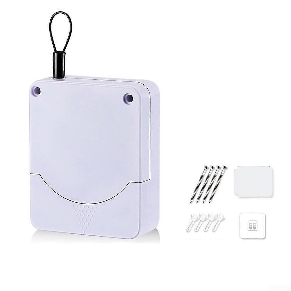 Door Closer with Strong Adhesive for Quiet Sliding Door Soft Close Buffer White Damage Removal