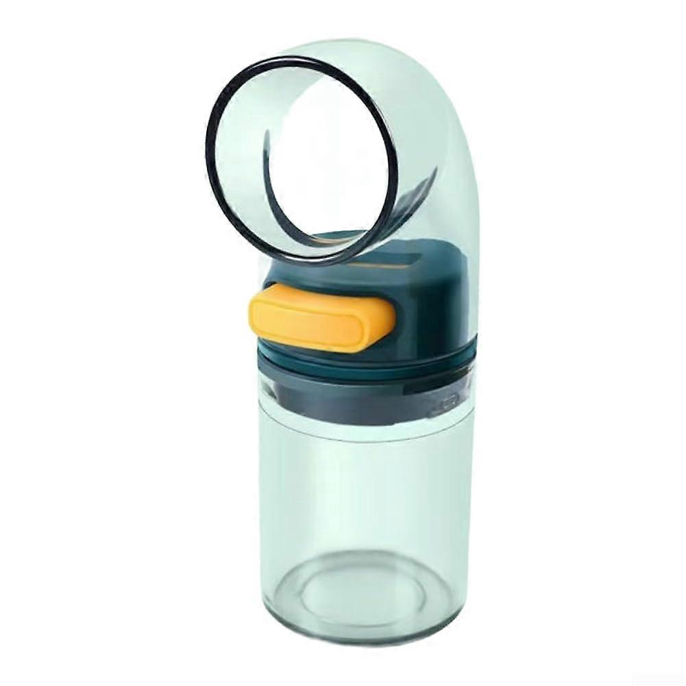 Adjustable Salt Shaker for Cooking and BBQ, Refillable Spice Dispenser with Precise Control