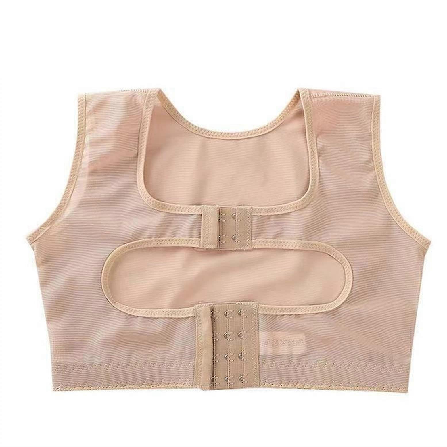 Posture Corrector with Full Back Shoulder Support Brace for Women, Adjustable Breathable Mesh