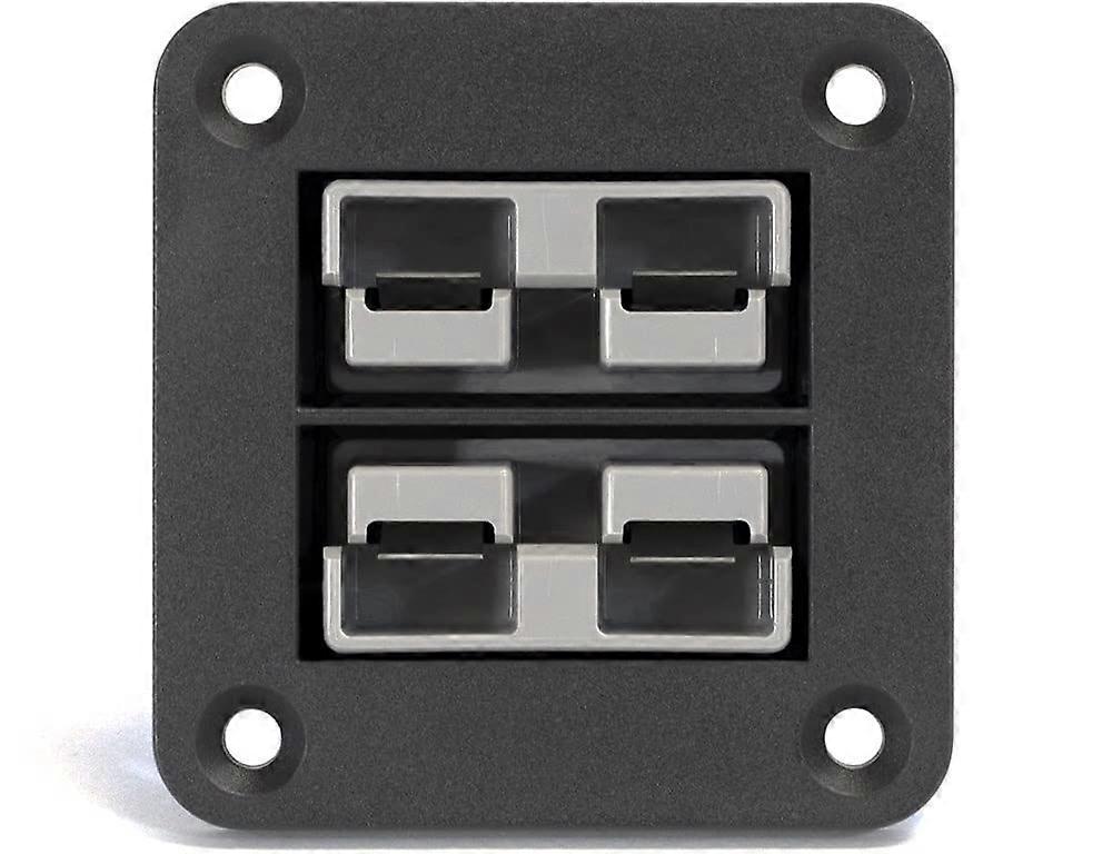 Dual Flush Mount Kit for Anderson SB50 Connector Panel and Dashboard Installation
