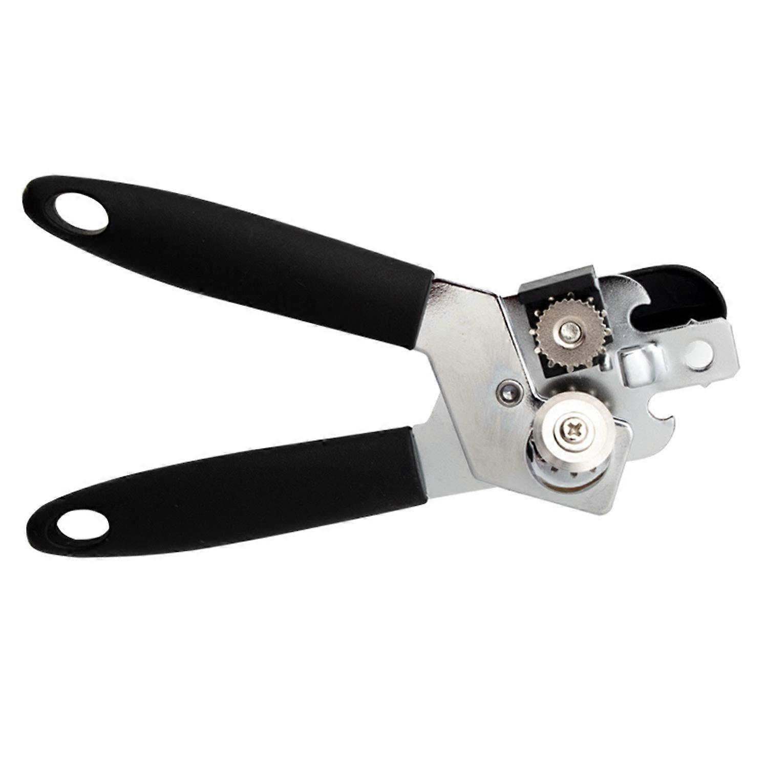 Sleek Chrome Multi Function Can Opener with Ergonomic Comfort Grip for Kitchen, 1 Pc 22.5x6.5x6.5cm