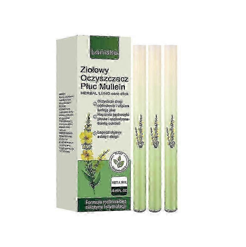 3-Packs Lung Cleanse with Herbal Diffuser Pen 1.5ml