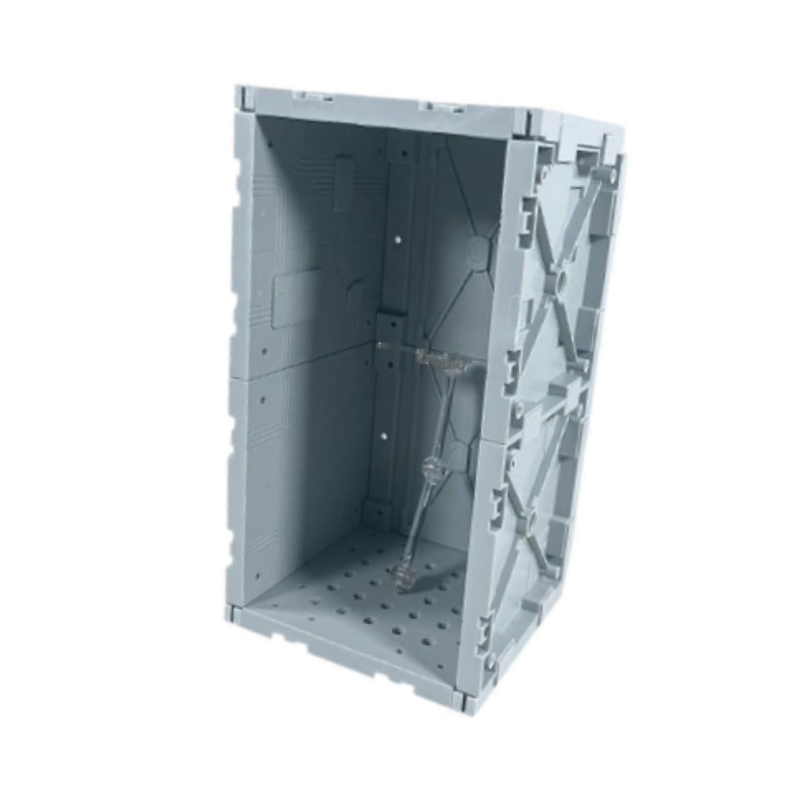 Interlocking Display Base Compact Character Doll Display Box Assembly Kit