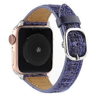 Armband für Apple Watch Series 11/10 (42 mm), 9/8/7 (41 mm), SE3/SE2/SE6/5/4 (40 mm) und 3/2/1 (38 mm), weiches Plüschmaterial