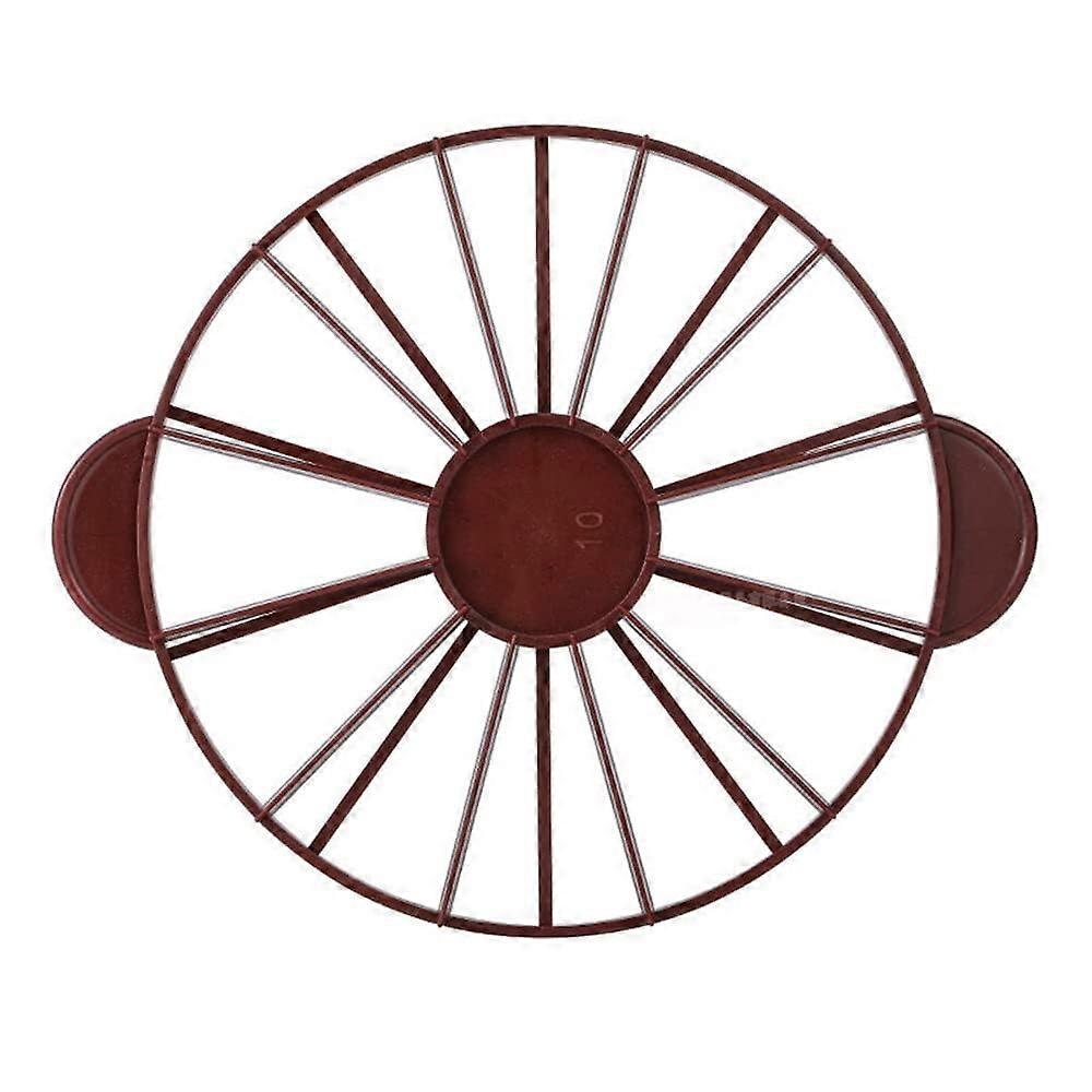 10/12 Slice Double Sided Cake Divider Round Portion Marker with Dual Sizes, Durable and Reusable