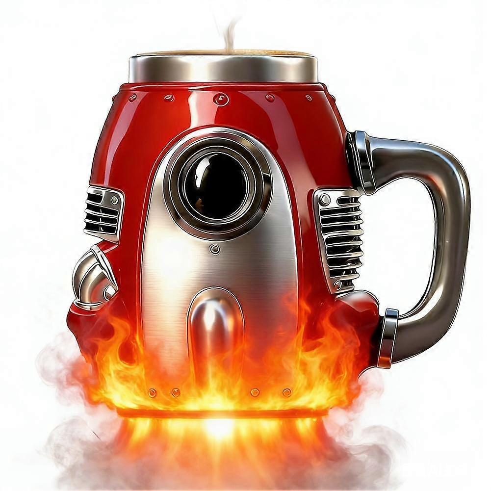 Rocket Mug 15cm Creative Design for Coffee Sci Fi Gift Home Deco