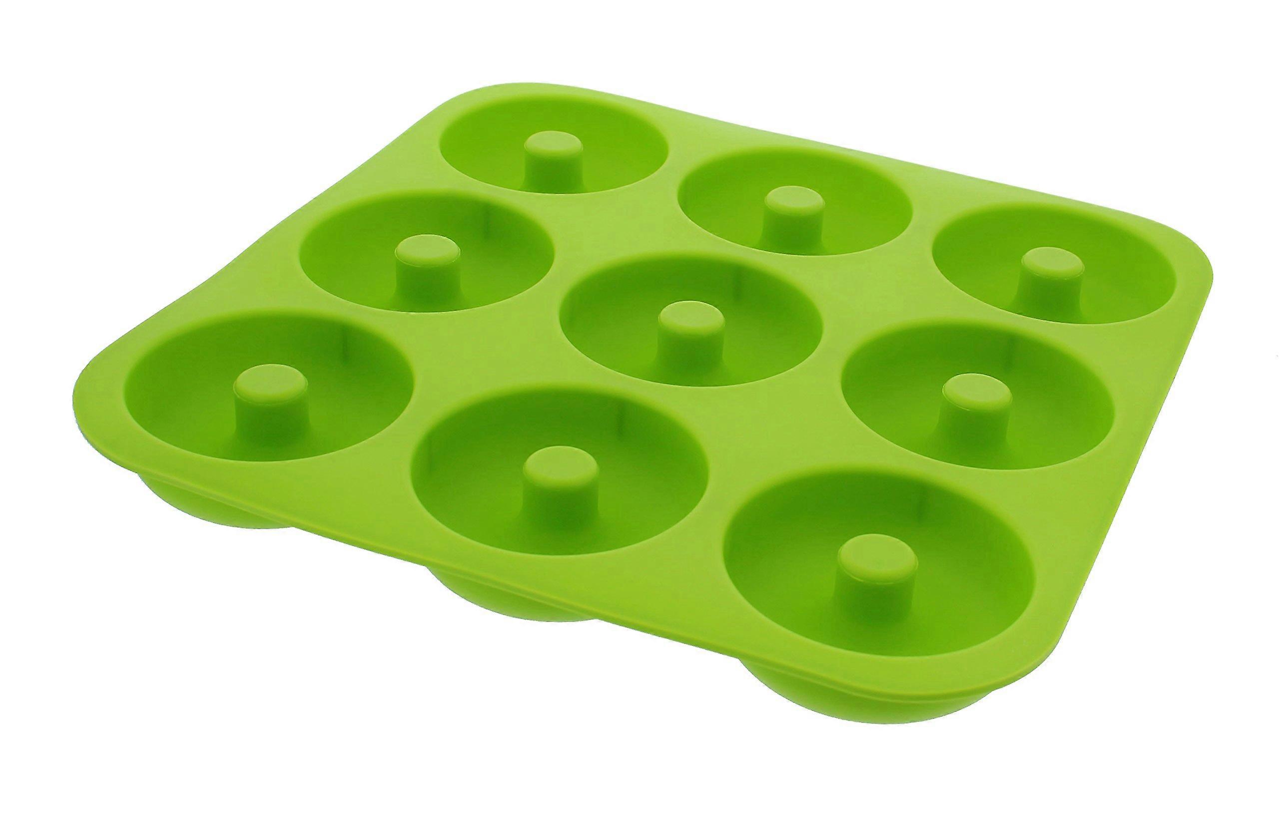 Silicone Donut Pan Full Size Nonstick Mold for Baking 9 Donuts or Bagels