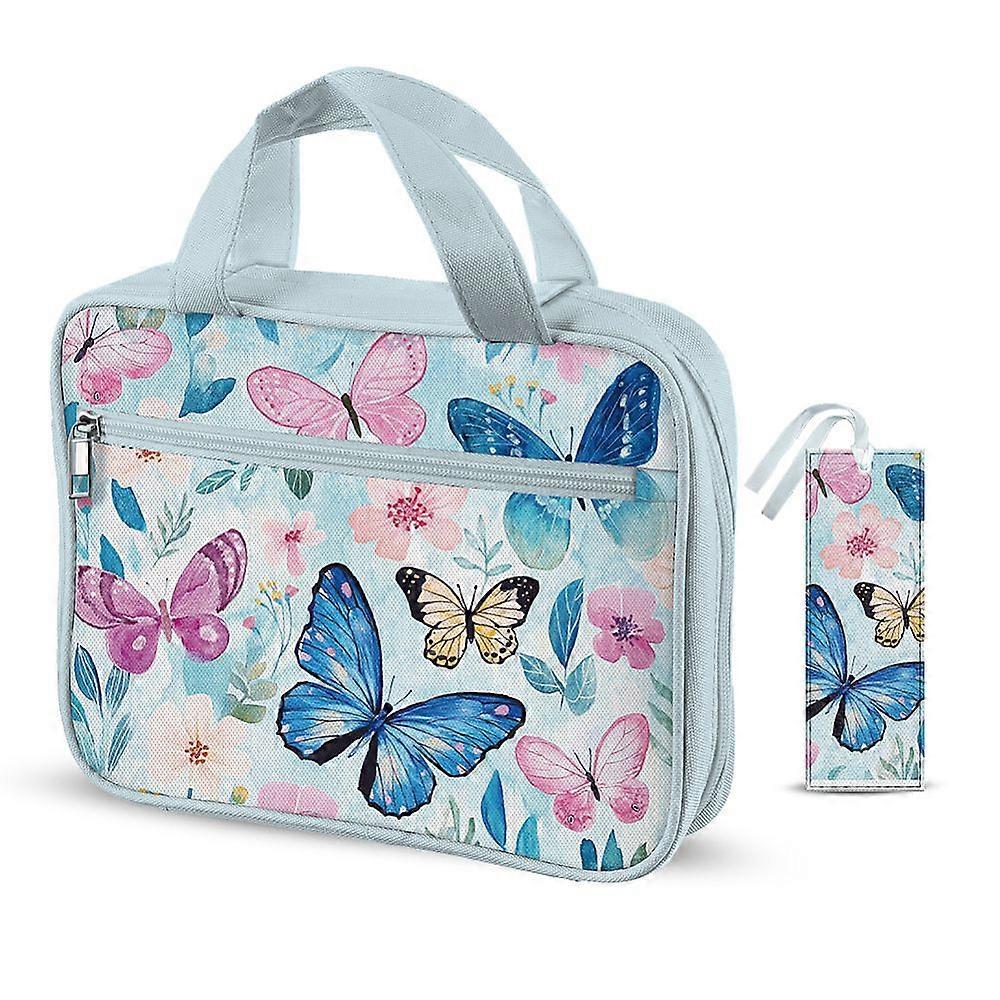 Polyester Book Cover Rectangle Butterfly 270x200x53mm