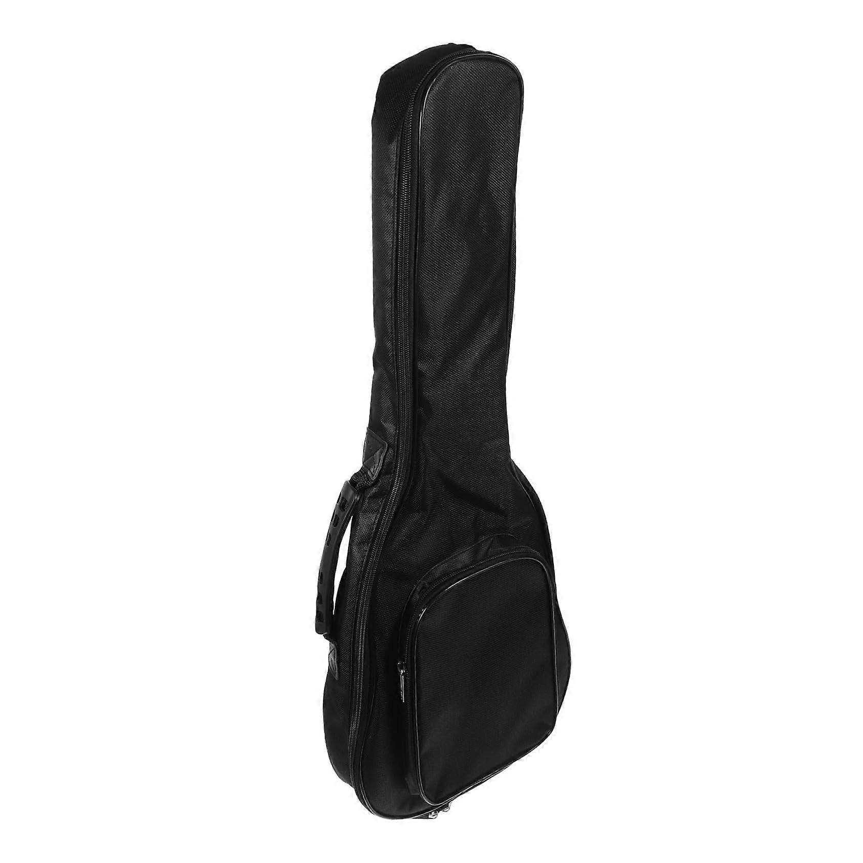 Ukulele Bag Oxford Padded Backpack with Thick Sponge Padding, Adjustable Straps and Pockets