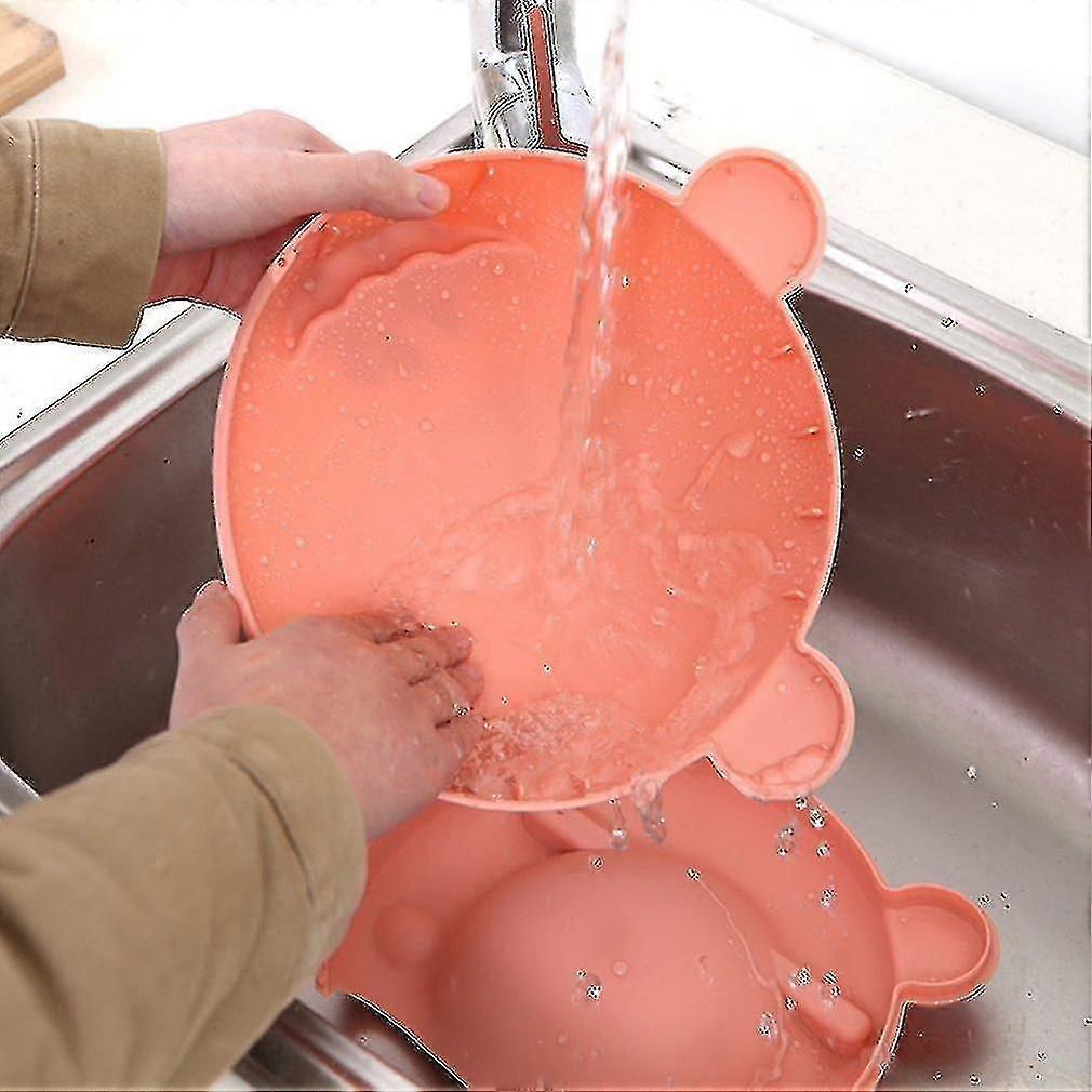 Multifunctional Big Bear Fruit Box Two Layers Smart Phone Stand Holder