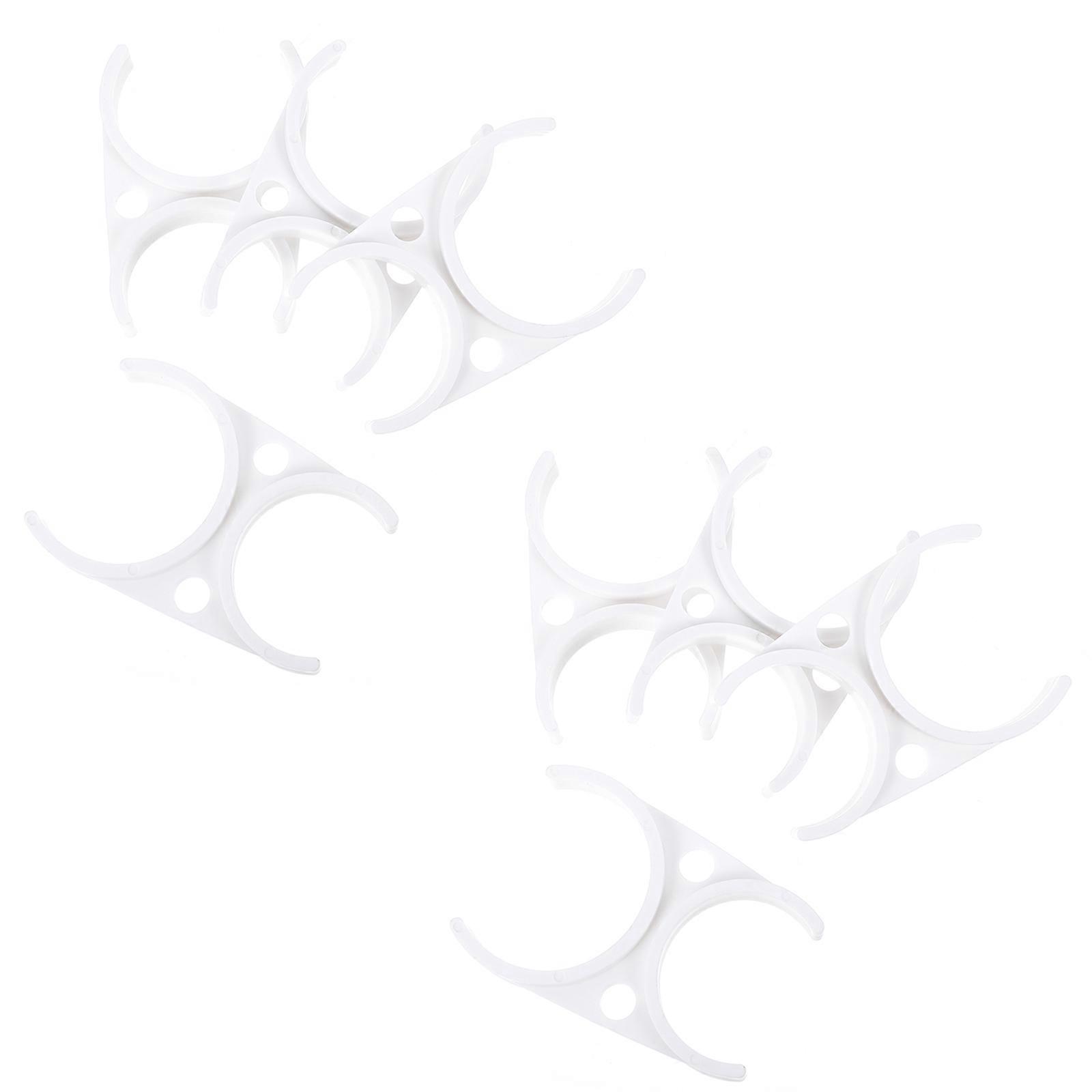 Water Purifier Clips White 9.5X6.5X1.2CM Lightweight 10Pcs