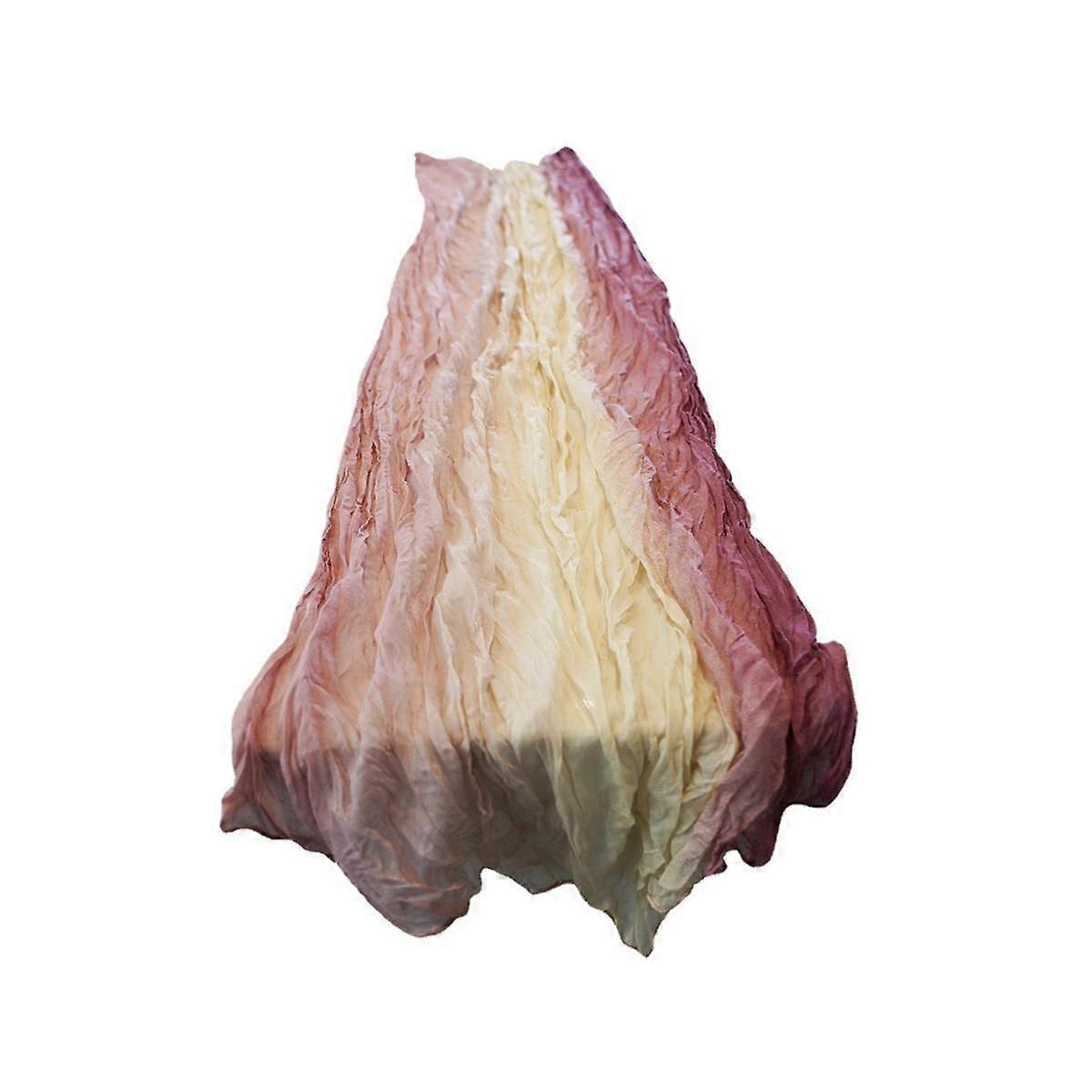 2Pcs Cheesecloth Table Runner Boho Table Runner Gradient Table Runner for Baby Shower Wedding Engag