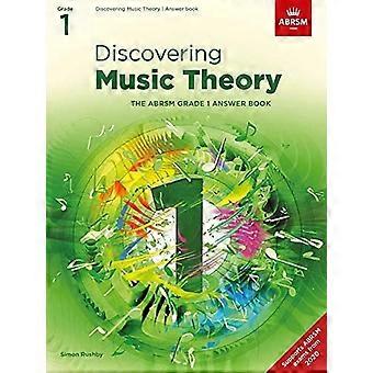 Upptäck Musikteori, ABRSM Grade 1 Svarsboken (Teori arbetsböcker (ABRSM))