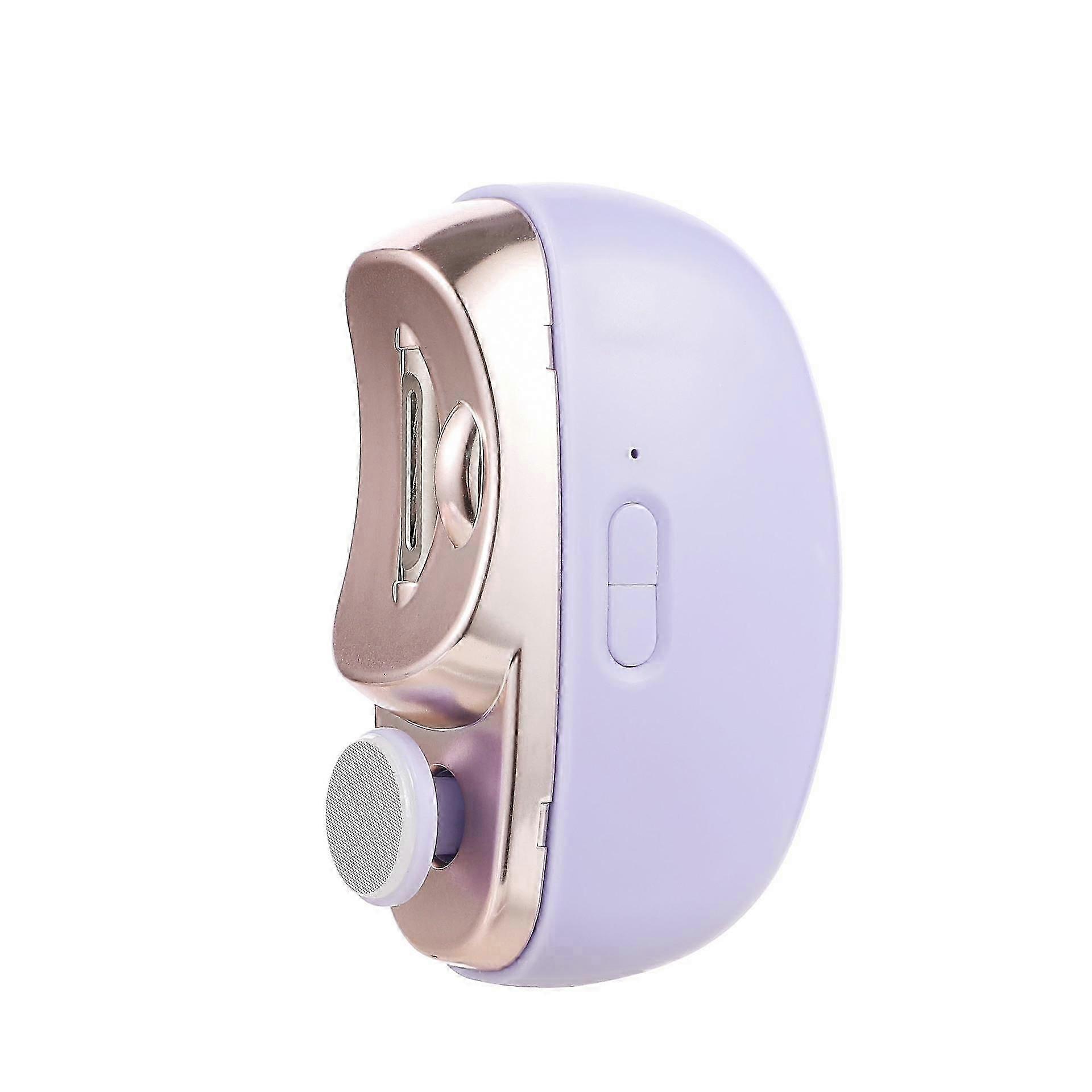 Toe Nail for Thick Toenails Electric Nail Clipper Automatic Nail Trimmer 2 In 1 Nail & Remover For Hands & Feet Ideal For Elderly & Kids Purple