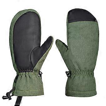 Moufles de snowboard imperméables, compatibles avec les écrans tactiles, gants de ski chauds et coupe-vent, gants d'hiver pour hommes et femmes.