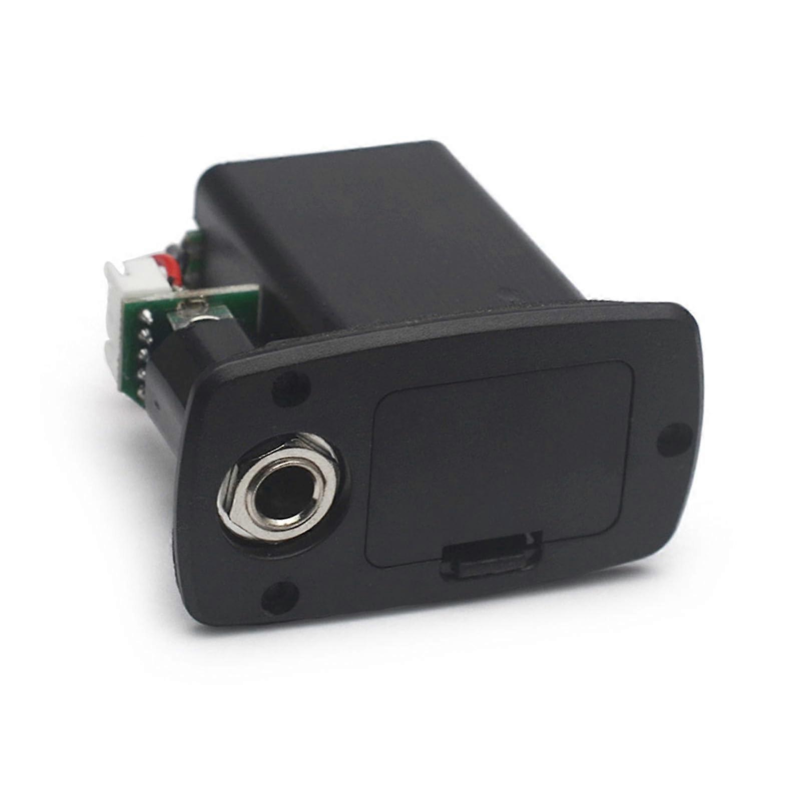 9V Battery Box for Active Pickups, Quick Replacement Guitar Bass Compartment, Easy Install