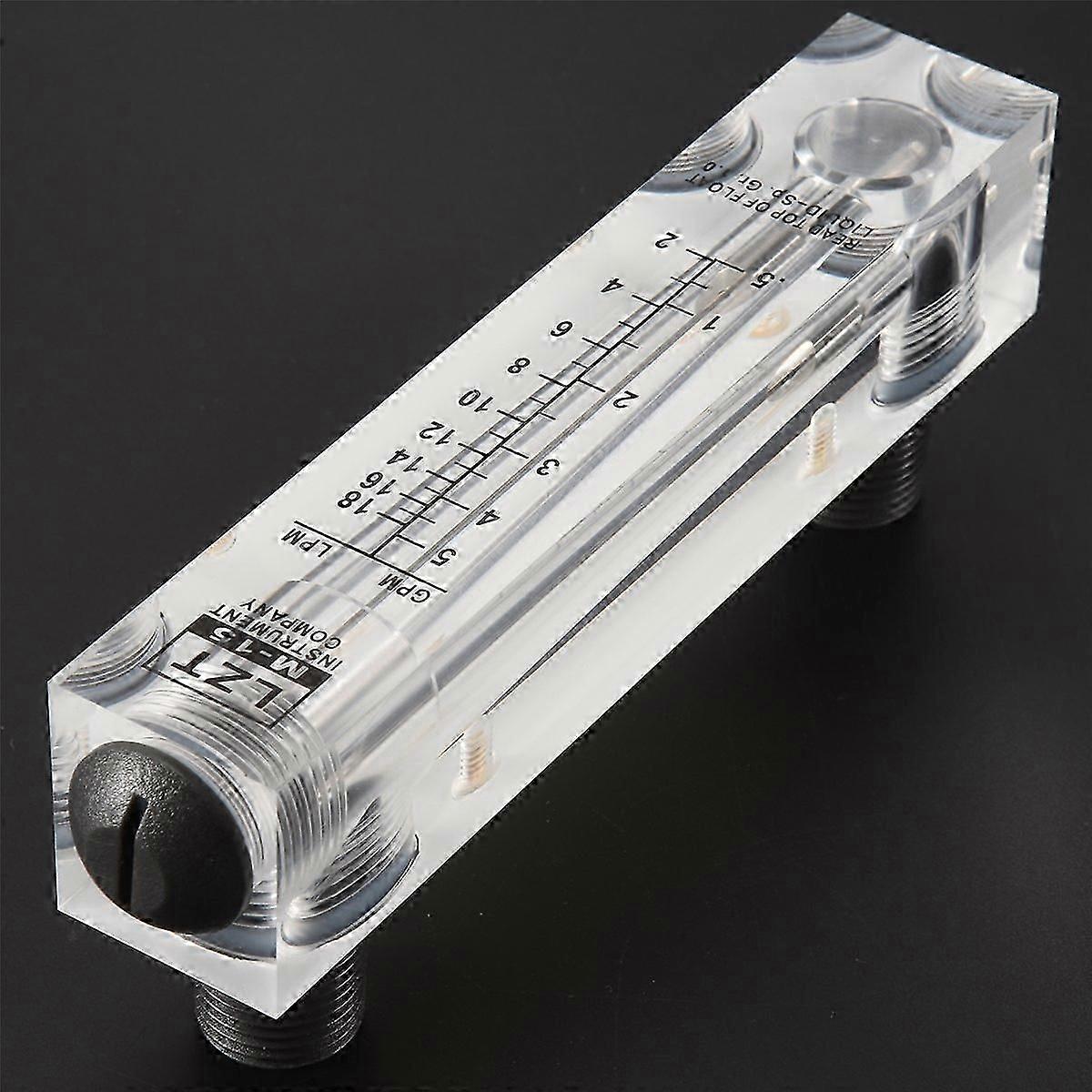 0.5-5 GPM 2-18 LPM Water Flow Panel Mount Type Flowmeter