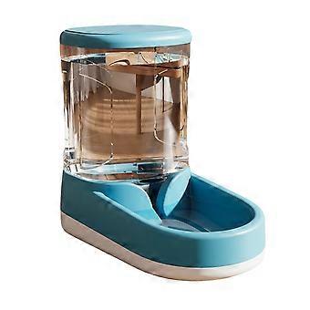 3.8L Pet Water Dispenser Feeder Automatic Gravity Food Bowl Large Capacity Unplugged Safe Convenient