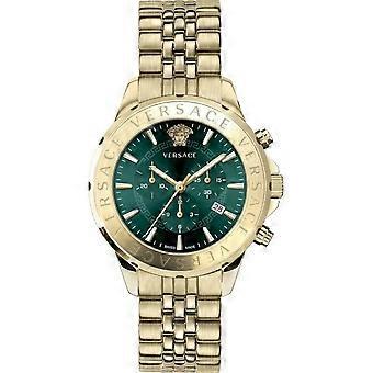 Versace - Wristwatch - Men's - Signature - Quartz - Chronograph - VEV600619
