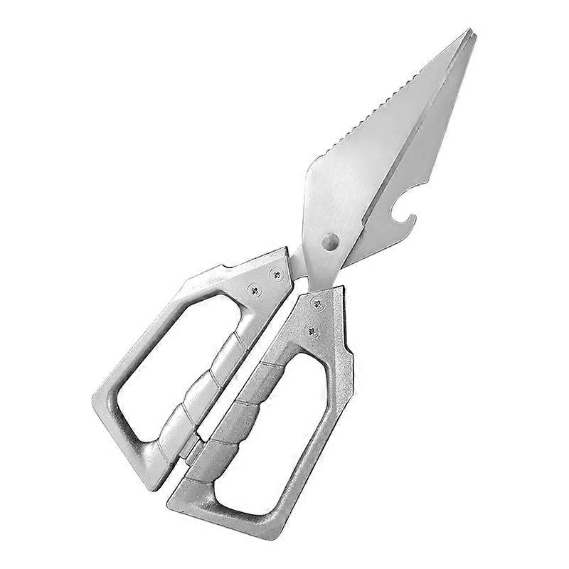 Chicken Bone Scissors Multi-purpose Kitchen Scissors Plastic Handle Sharp Blade Cutting Meat Fish Vegetables Barbecue Scissors