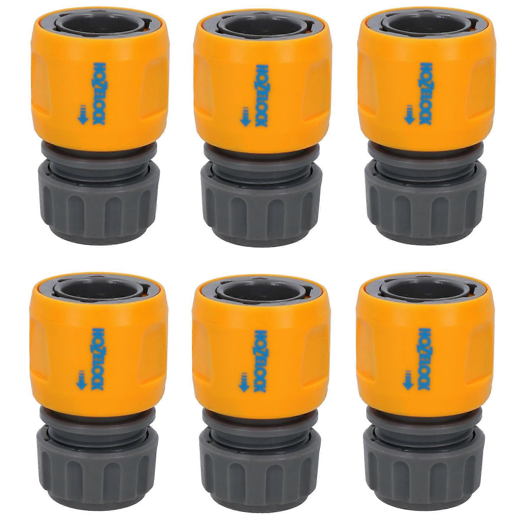 Quick Release Aqua Water Garden Hose End Pipe Connector Fitting 6pc