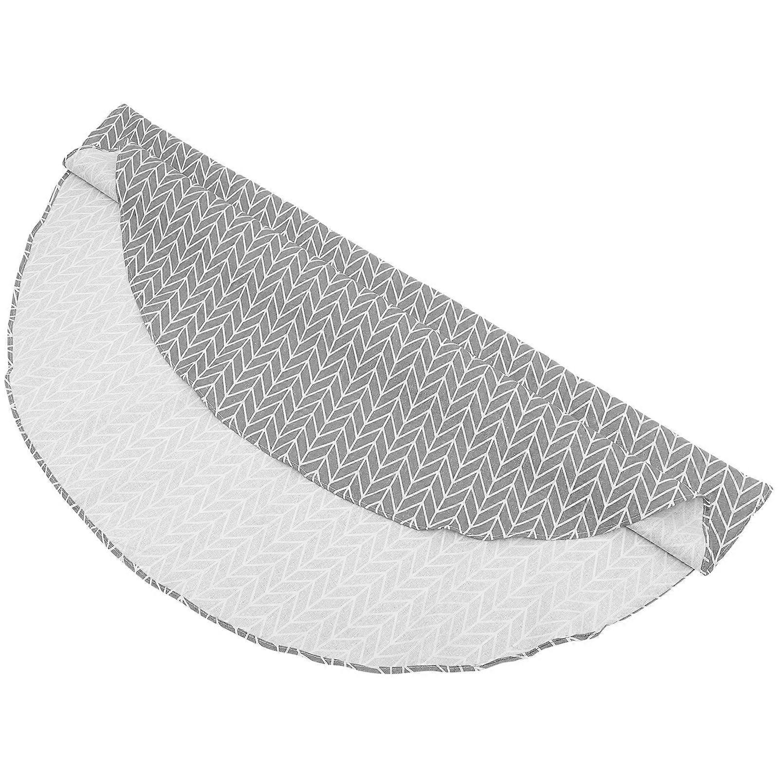 Decorative Tablecloth Simple Round Tablecloth for Dining Table 2Pcs Set