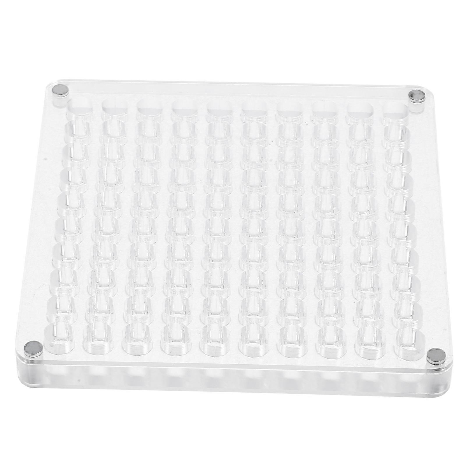 Tiny Seashell Display Box Acrylic Organizer for Display Use Transparent