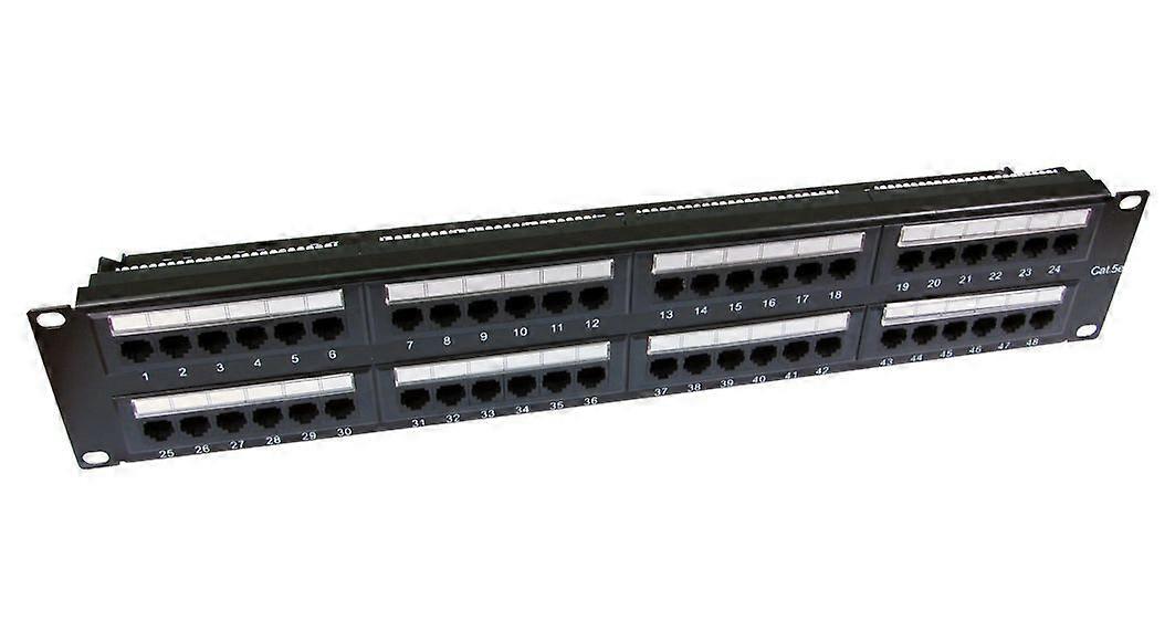 CMS Cables 48 Port Cat5e Patch Panel