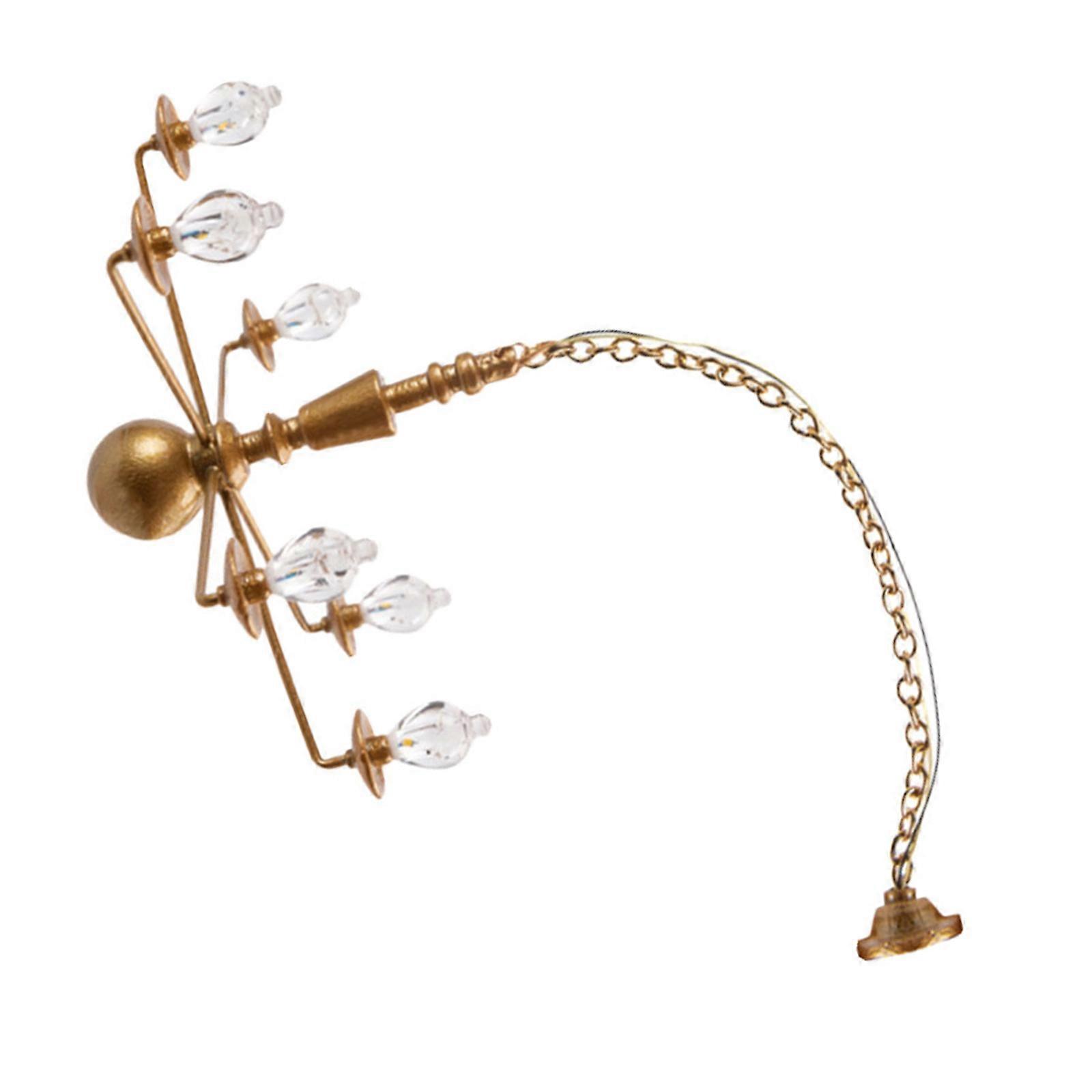 Miniature Ceiling Lamp Tiny Luminous Ceiling Lamp Sand Table Building DIY Material