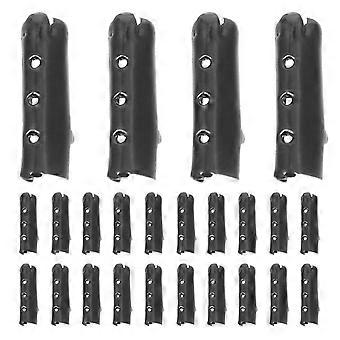 200PCS Skosnöre Tips: Skosnöre Ändar Tips - Sko String Caps Koppar Sladd Ändlock Ersättning för DIY Reparation Sneaker Skosnören Hoodies Byxor Drawstrin