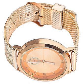 Relógio feminino de quartzo analógico, moderno e elegante para uso diário (1 conjunto).