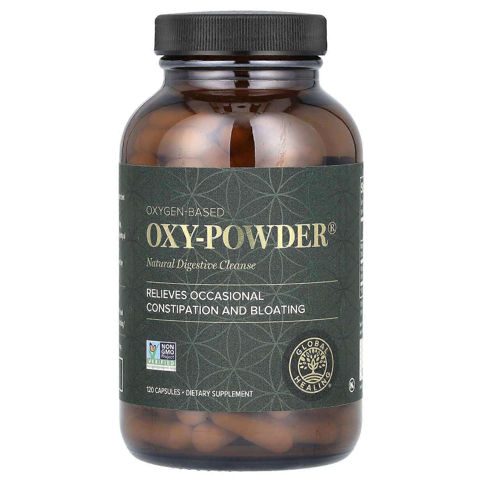 Global Healing, Oxygen-Based Oxy-Powder, 120 Capsules