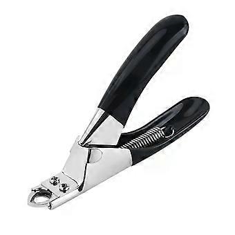 Dog Cat Nail Clipper Stainless Steel Pet Toes Cutter Scissor Grooming Tool compatible with Small Medium Dogs Cats Guillotine Nail Clipper
